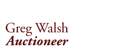 Greg Walsh Auction Service